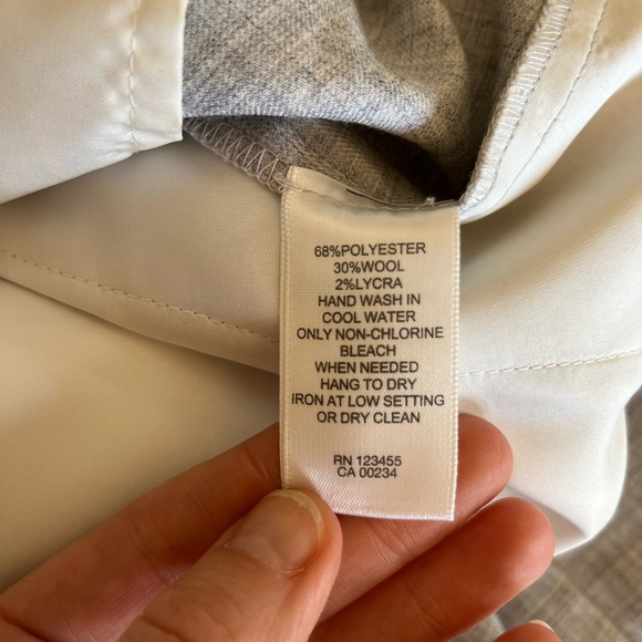 LORD + TAYLOR wide leg cropped trousers - Picture 4 of 6